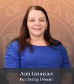Purchasing Department Director - Ann Grimshel