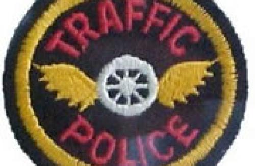 Traffic police badge