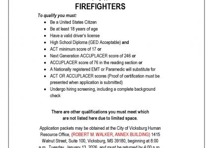 Accepting Applications