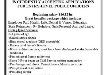 Entry Level Police 2022