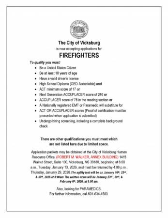 Accepting Applications