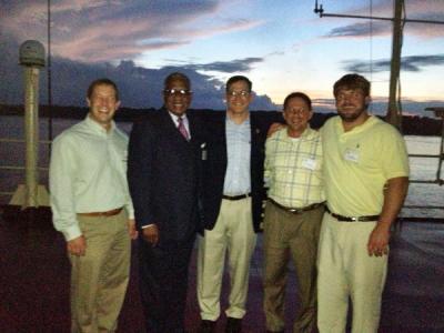 Mayor Flaggs Attends Dinner Cruise Aboard the MV Mississippi