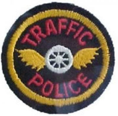 Traffic police badge