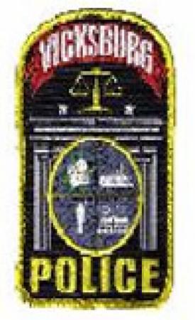 Vicksburg Police Badge